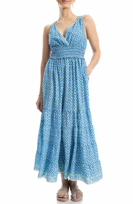 MAX STUDIO Print Sleeveless Maxi Sundress