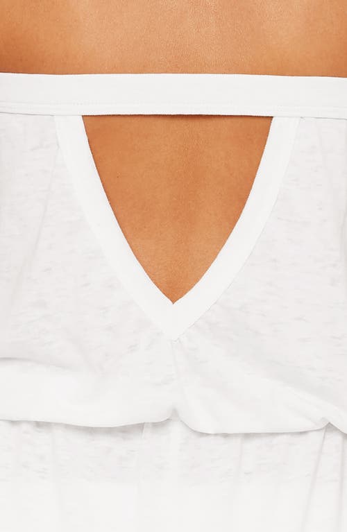 Becca Beach Date Strapless Cover-up Romper