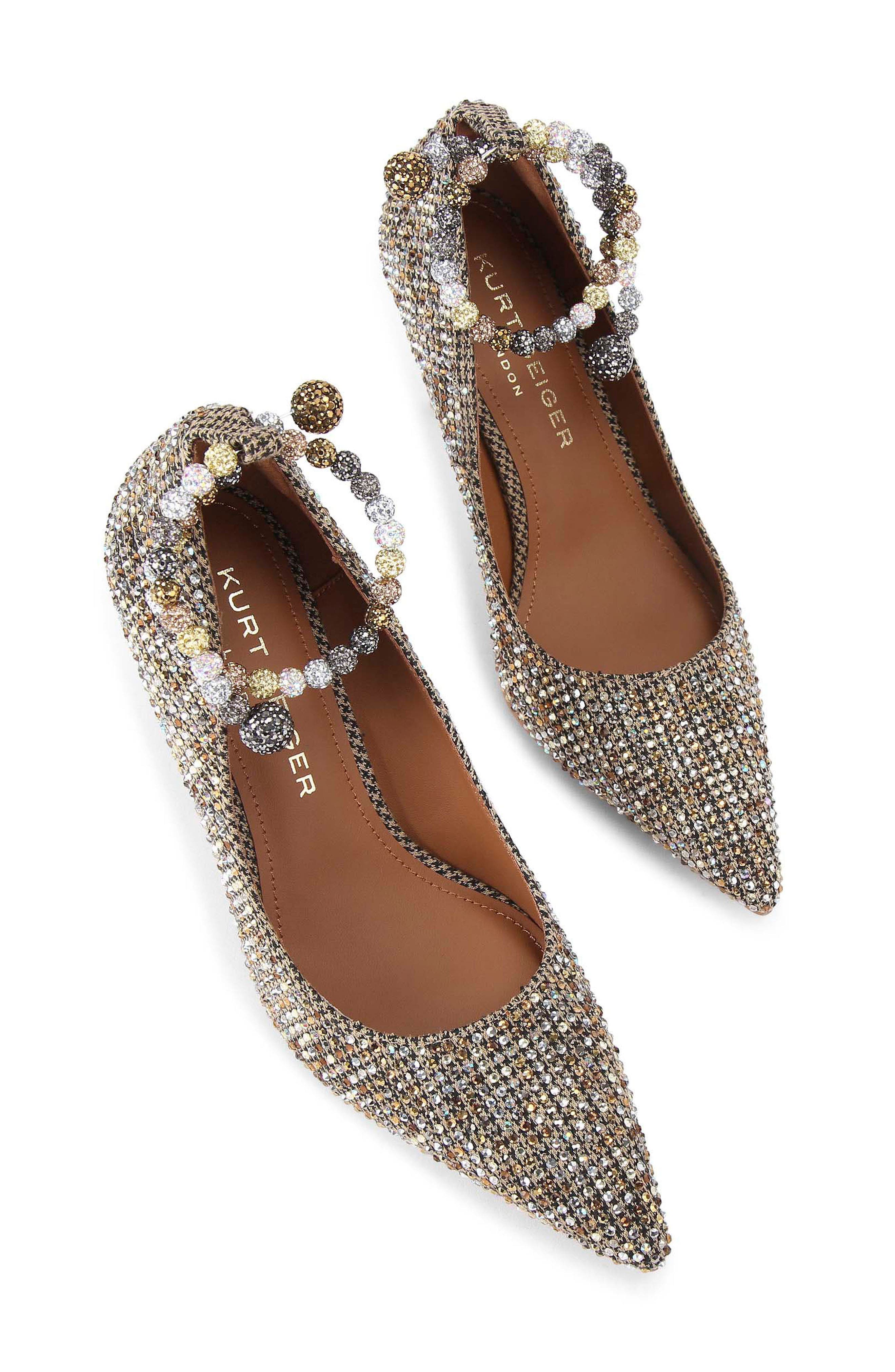 Belgravia Jewel Pointed Toe Pump, Alternate, color, OPEN BEIGE