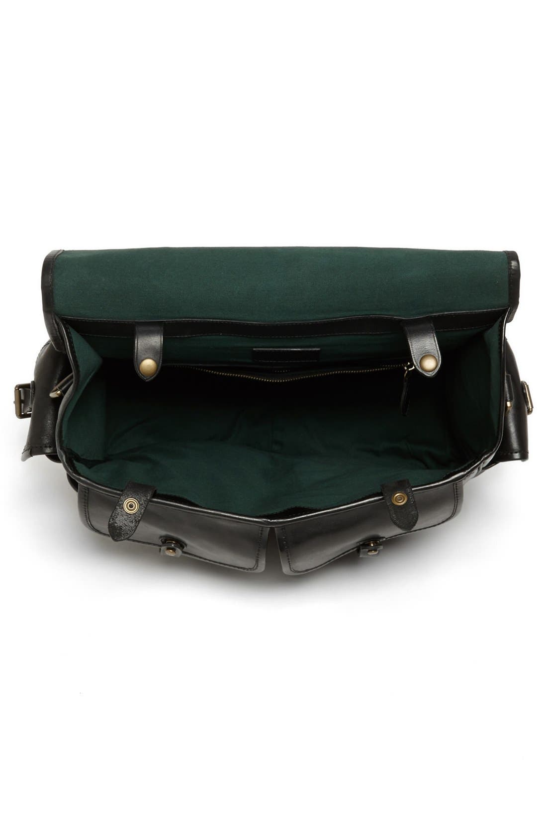 Polo Ralph Lauren Leather Briefcase, Alternate, color, 