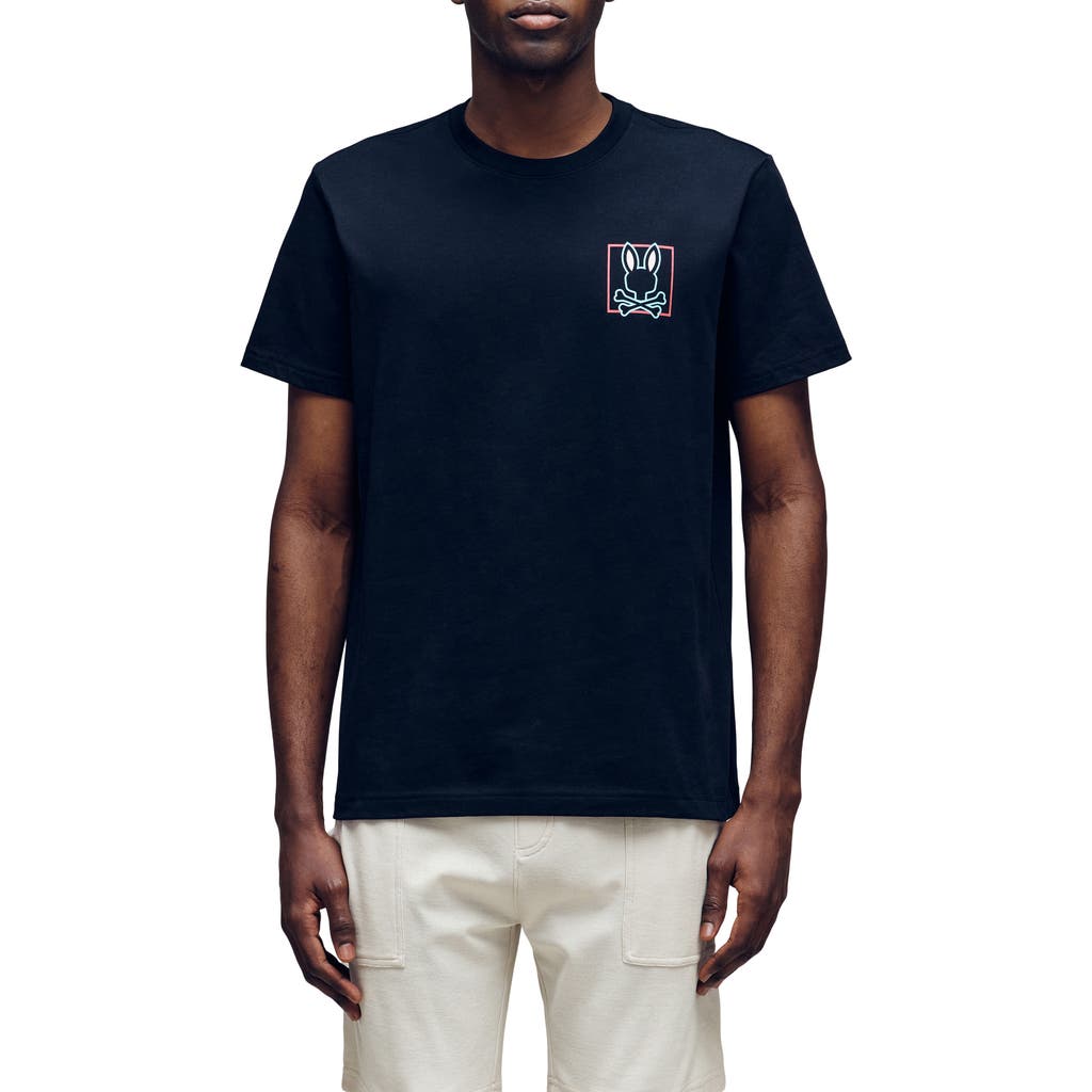 Psycho Bunny Jesse Pima Cotton Graphic T-shirt