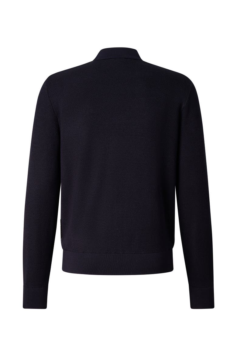 Zisco Piped Hybrid Knit Jacket, Alternate, color, Navy blue