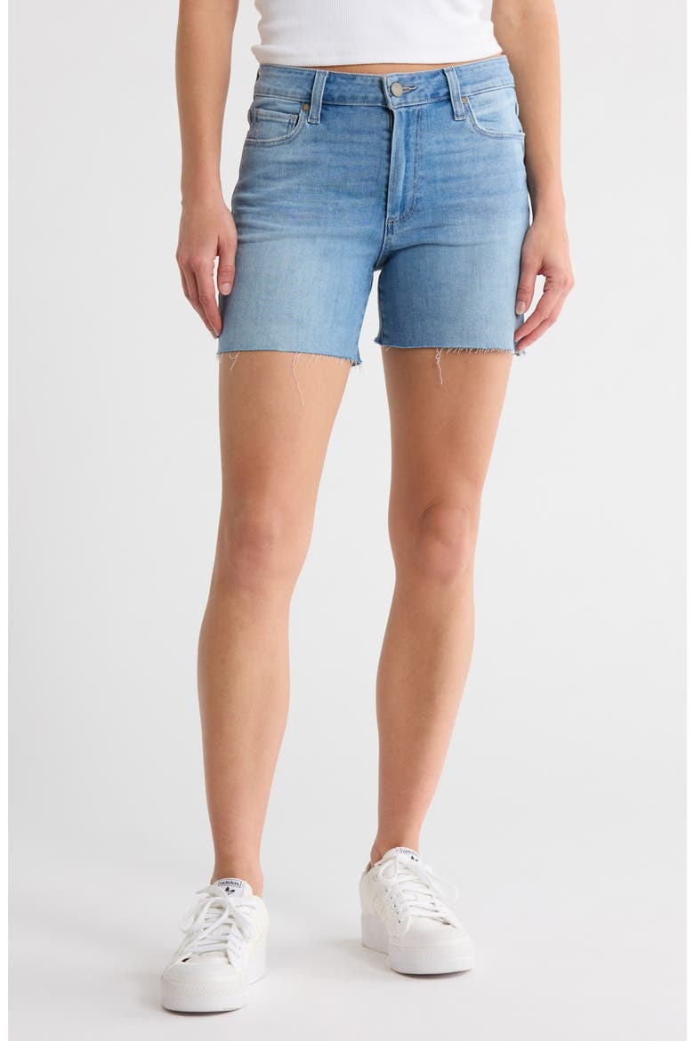 Sarah Raw Hem Cutoff Shorts, Main, color, LUCINDA