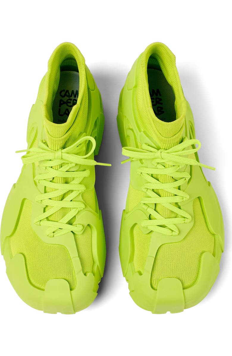 CAMPERLAB Gender Inclusive Tossu Water Repellent Sneaker, Alternate, color, Bright Green