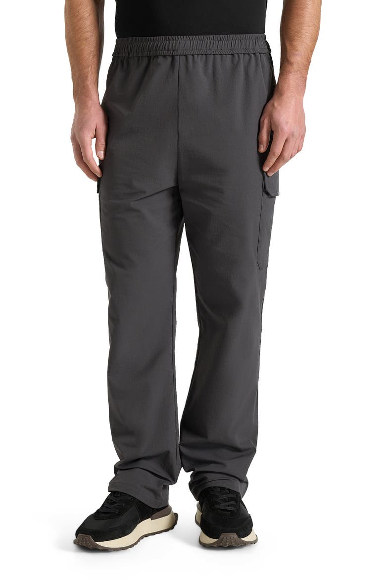 Rayan Technical Cargo Trousers, Main, color, Grey