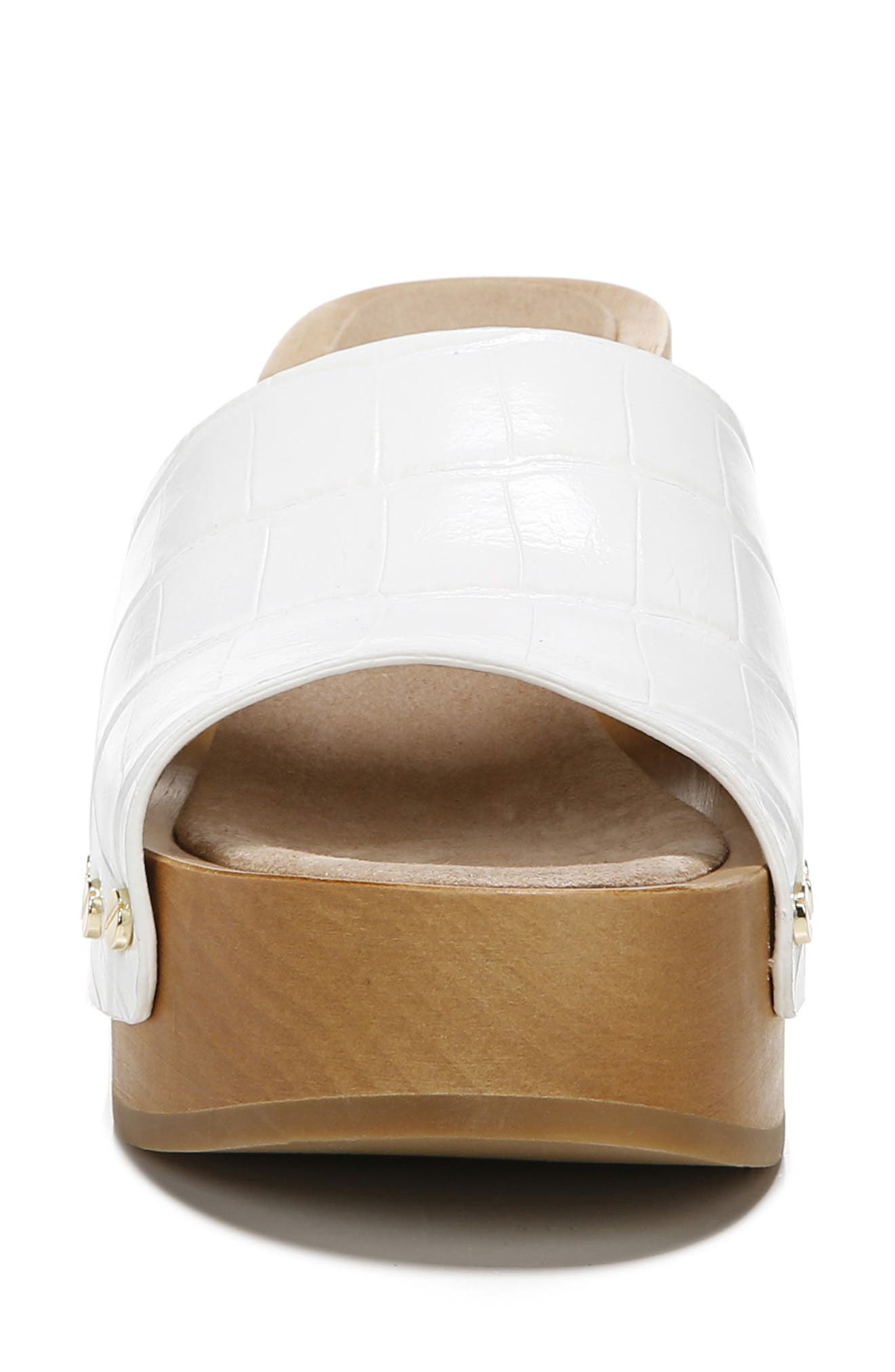 Hannalee Platform Sandal, Alternate, color, WHITE
