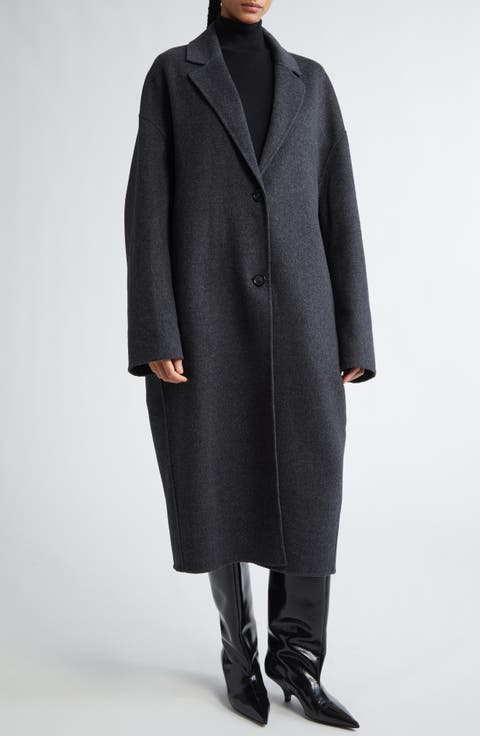 Women's Grey Wool & Wool-Blend Coats | Nordstrom Women's Grey Wool & Wool-Blend Coats | Nordstrom