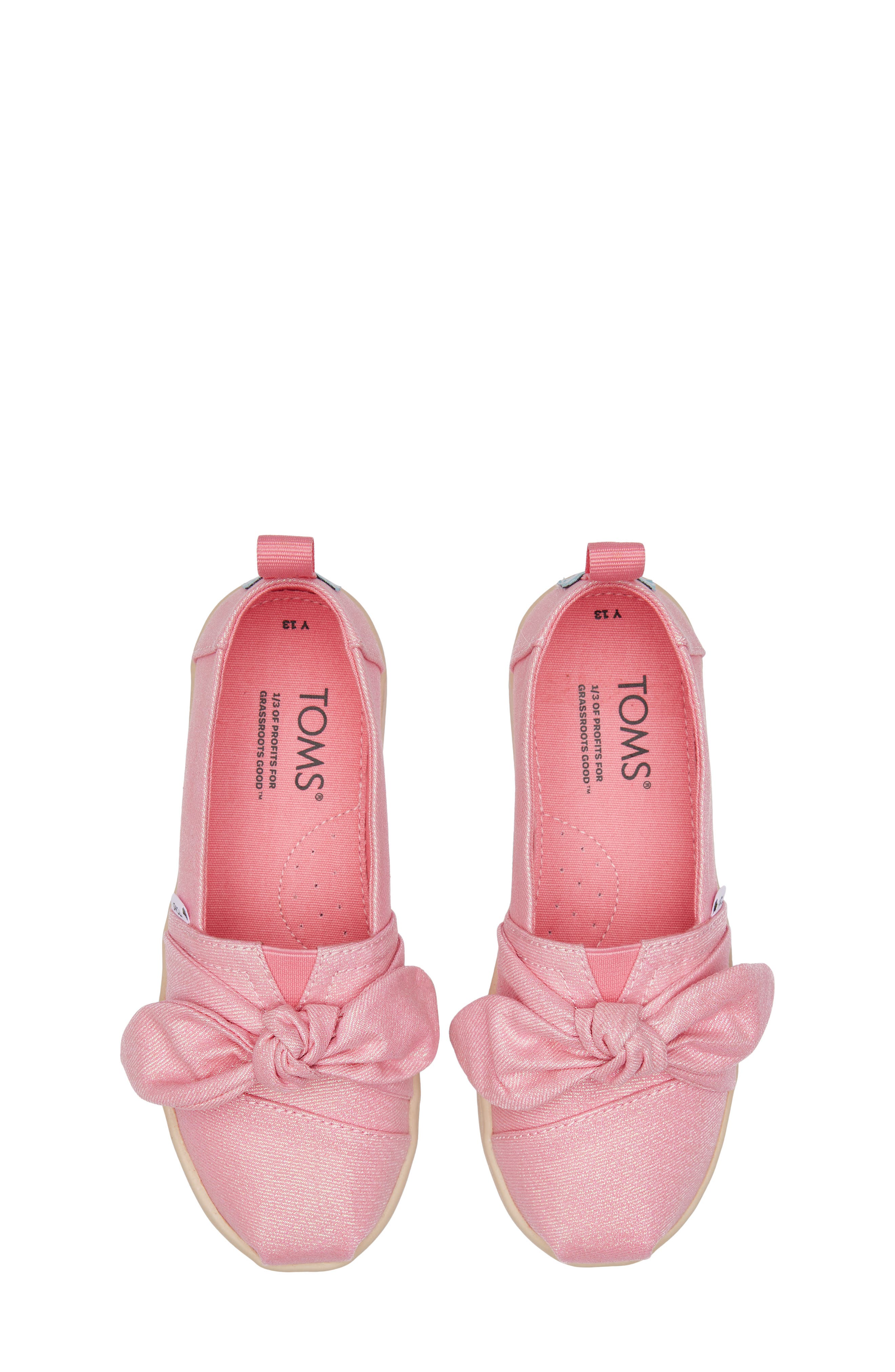 TOMS Kids' Alpargata Slip-On Sneaker, Alternate, color, 