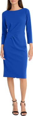Maggy London Scuba Knit Sheath Dress