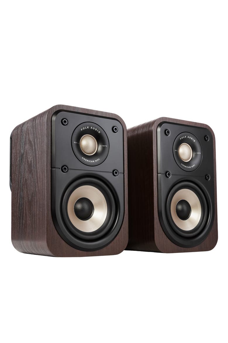 Signature Elite ES10 Surround Speakers - Pair, Alternate, color, Walnut
