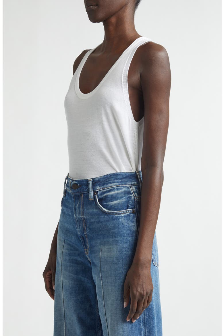 Greer Wool Sweater Tank, Alternate, color, WHITE