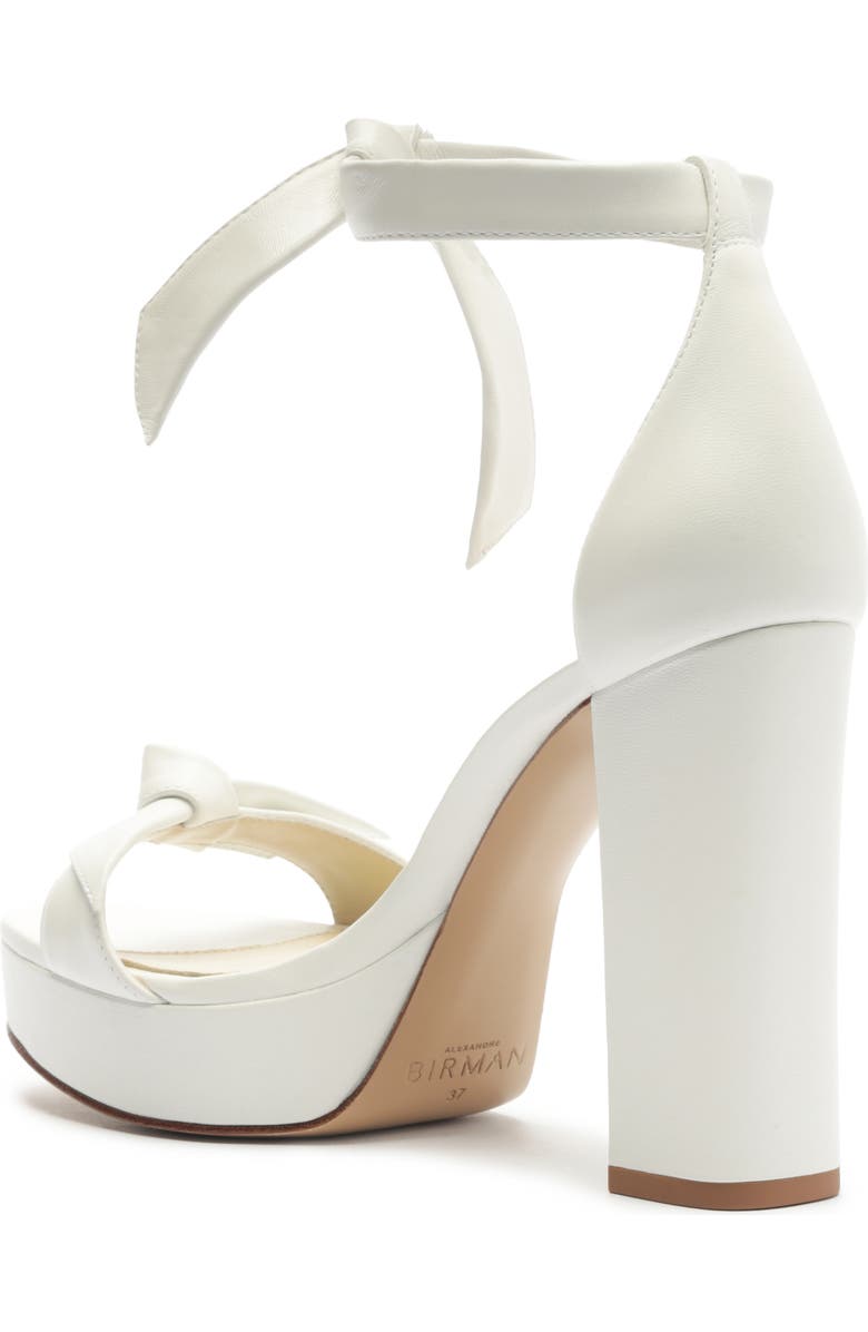 Alexandre Birman Mabeleh Ankle Strap Platform Sandal, Alternate, color, White