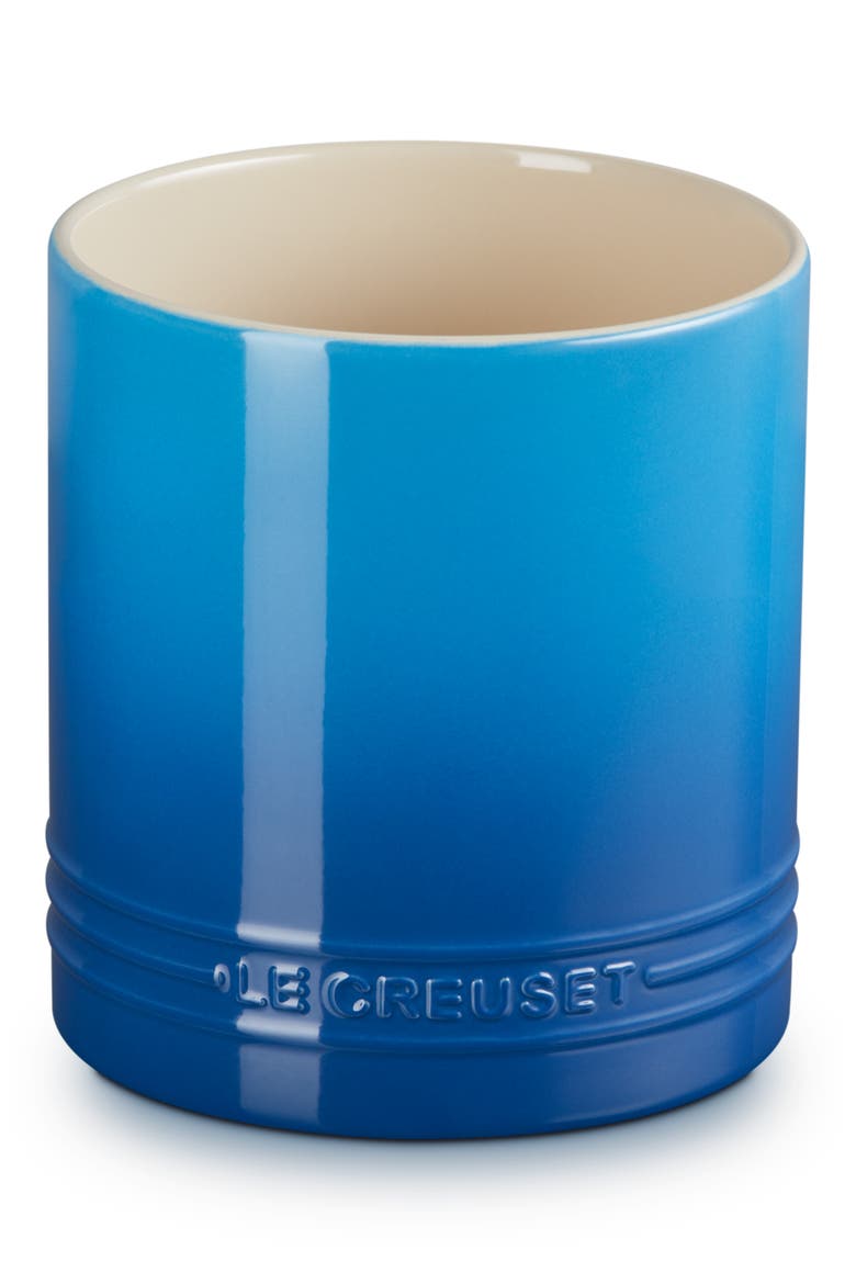 Signature Stoneware Utensil Crock, Main, color, MARSEILLE