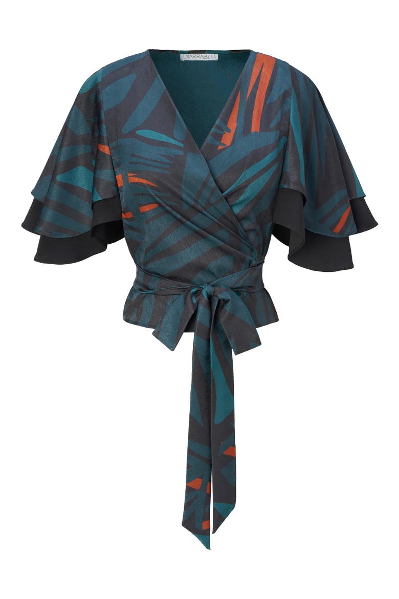 Sahel Ben Blouse, Main, color, TEAL