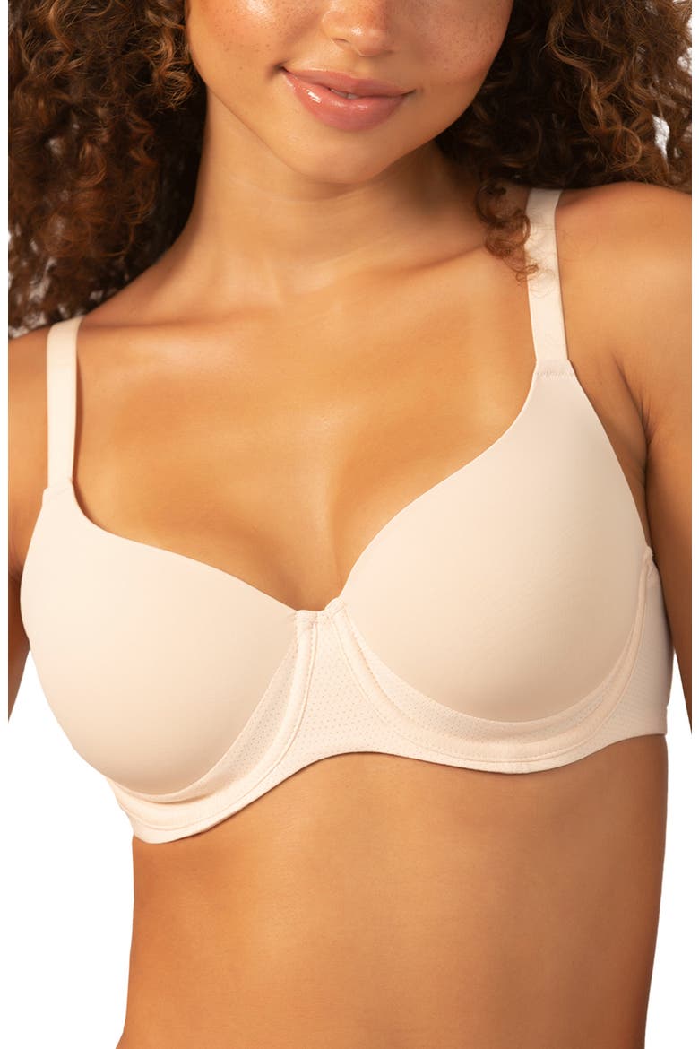 Versafit Underwire Contour Bra, Main, color, BARE