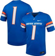 Nike Men's Nike #1 Royal Boise State Broncos Untouchable Football Jersey