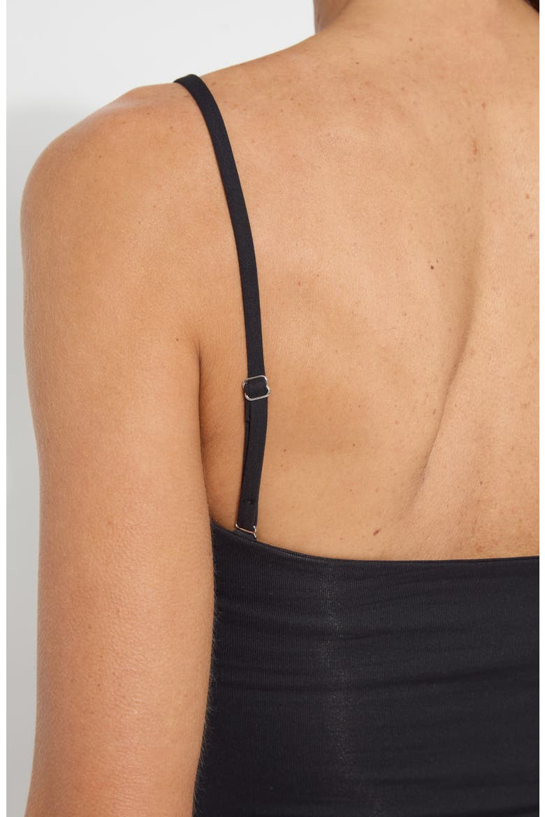 Paolina Bandeau Top, Alternate, color, BLACK