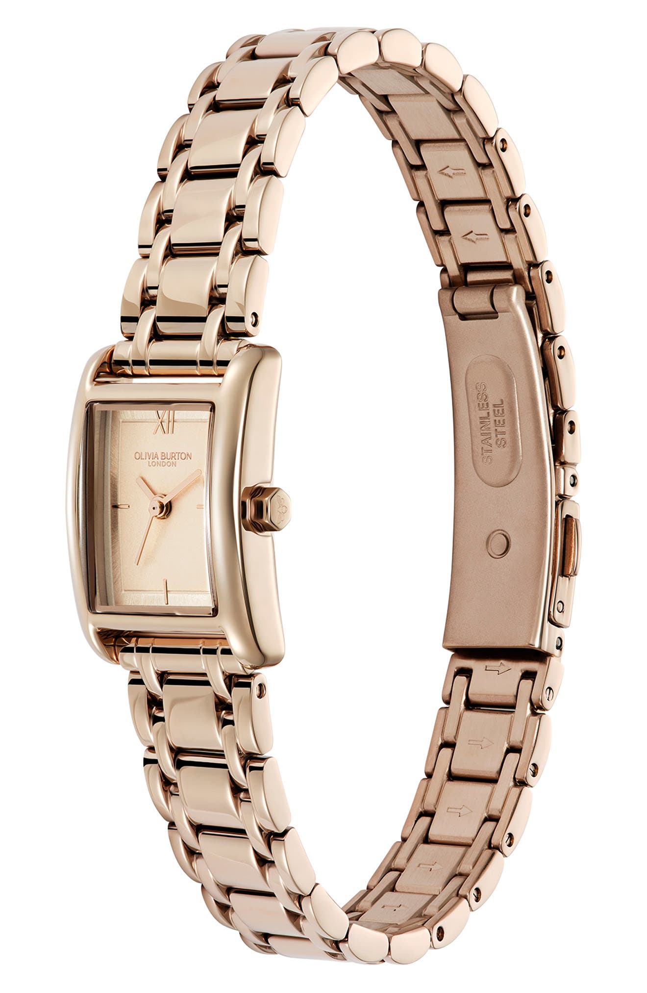 Женские часы Olivia Burton Mini Grove Rectangular Bracelet Watch, 16mm — фото 7