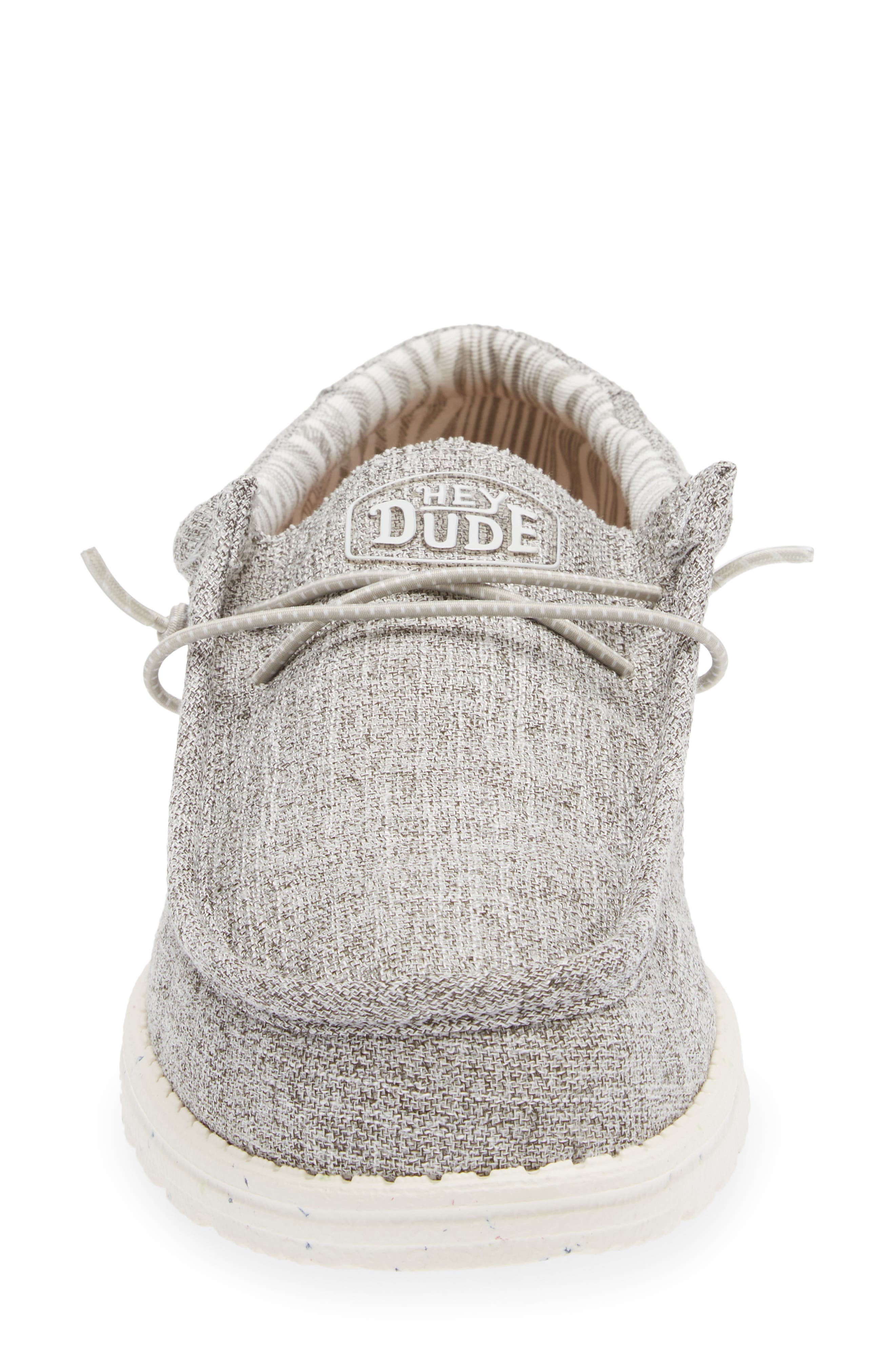 Hey Dude Wally Slip-On, Alternate, color, Linen Iron
