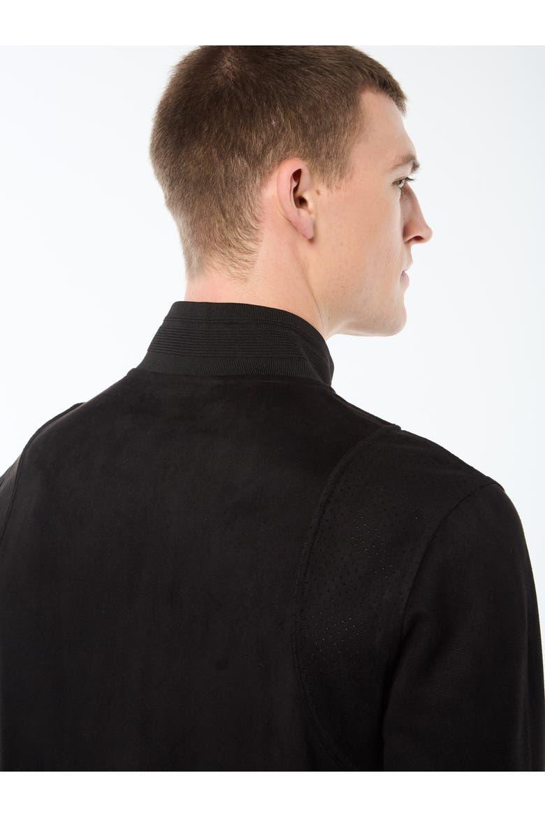 Camoscio Track Jacket, Alternate, color, BLACK BEAUTY