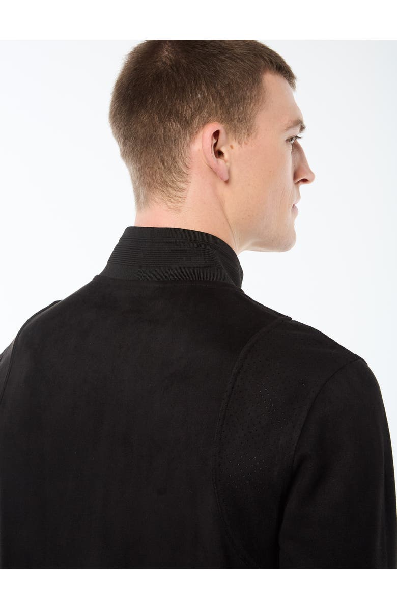 Sergio Tacchini Camoscio Track Jacket, Alternate, color, Black Beauty