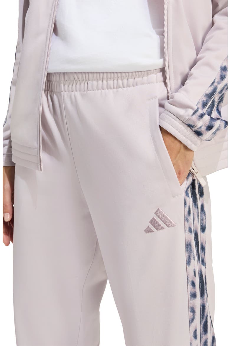 3-Stripes Tricot Pants, Alternate, color, ICE PURPLE/ MULTICOLOR/