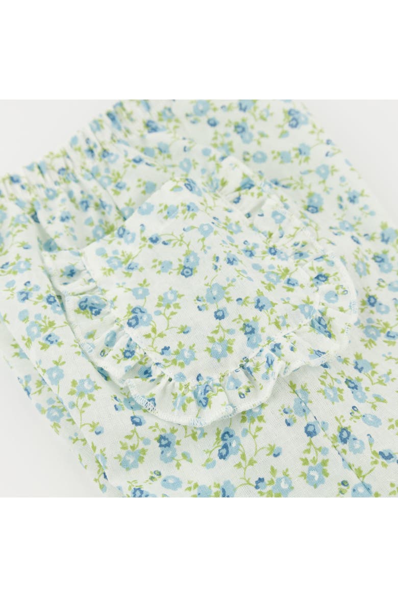 Poppy Sprig Ruffle Side Pocket Pant, Alternate, color, Sky Blue