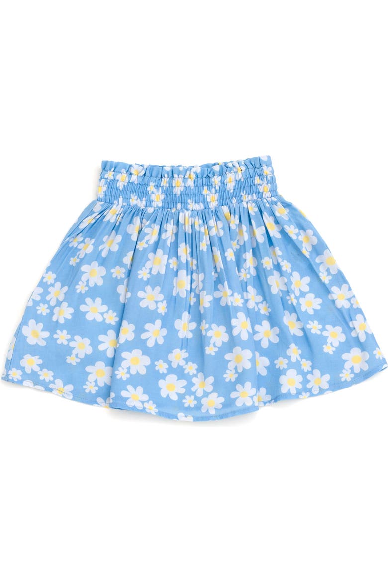 T-Shirt and Bubble Skirt Set, Alternate, color, Yellow Bluey Blue