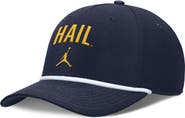 Jordan Brand Men's Jordan Brand Navy Michigan Wolverines Rise Campus Adjustable Hat