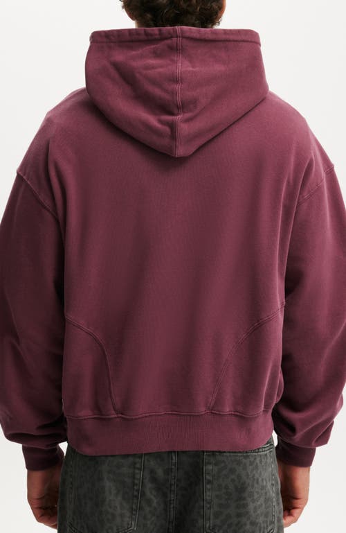 COTTON ON CROPPED ZIP UP HOODIE