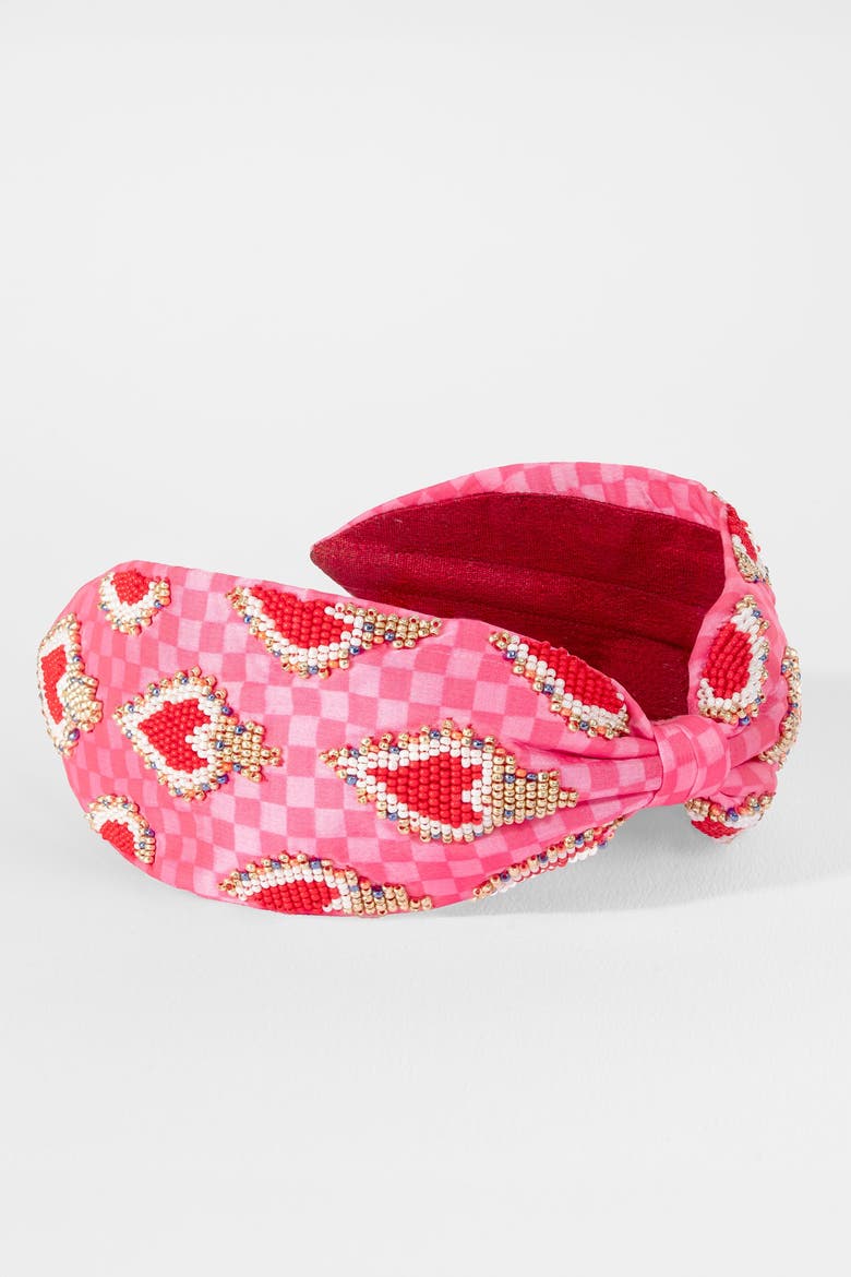 Theory Headband, Alternate, color, Pink