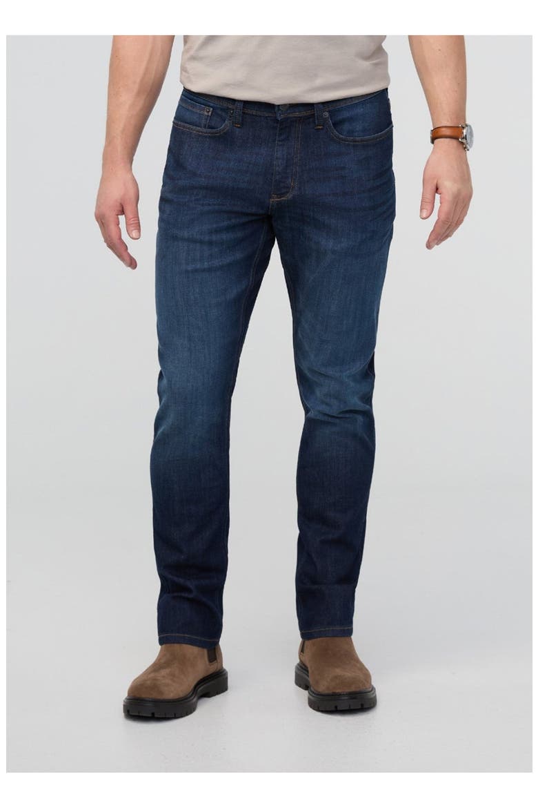 Performance Denim Taper, Alternate, color, Marina-Blue