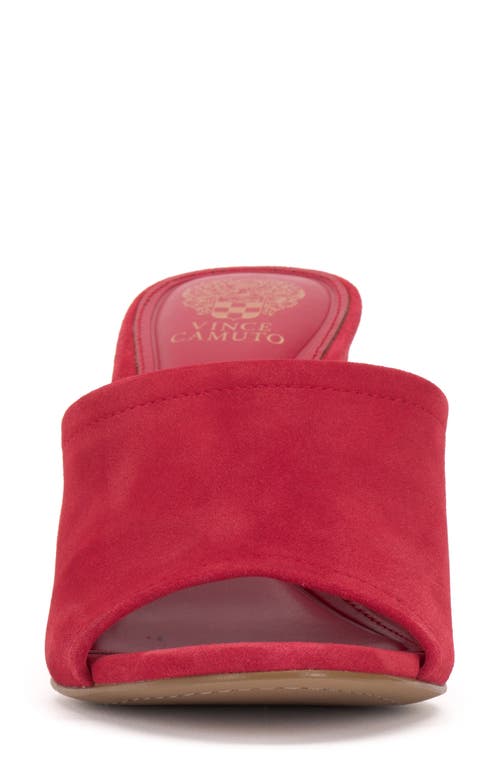 Vince Camuto Alyysa Slide Sandal In Glamour Red