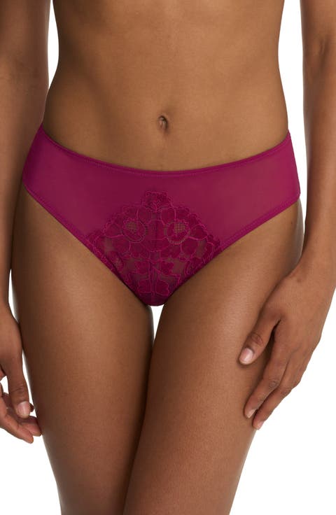 Peony Lace & Mesh Hipster Panties