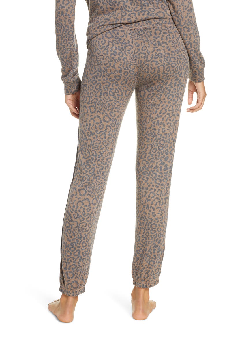 Leo Sport Pajama Pants, Alternate, color, TOFFEE