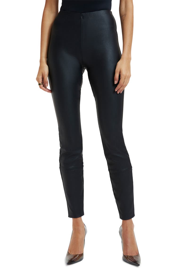 Better Than Faux Leather Leggings, Main, color, BLACK001