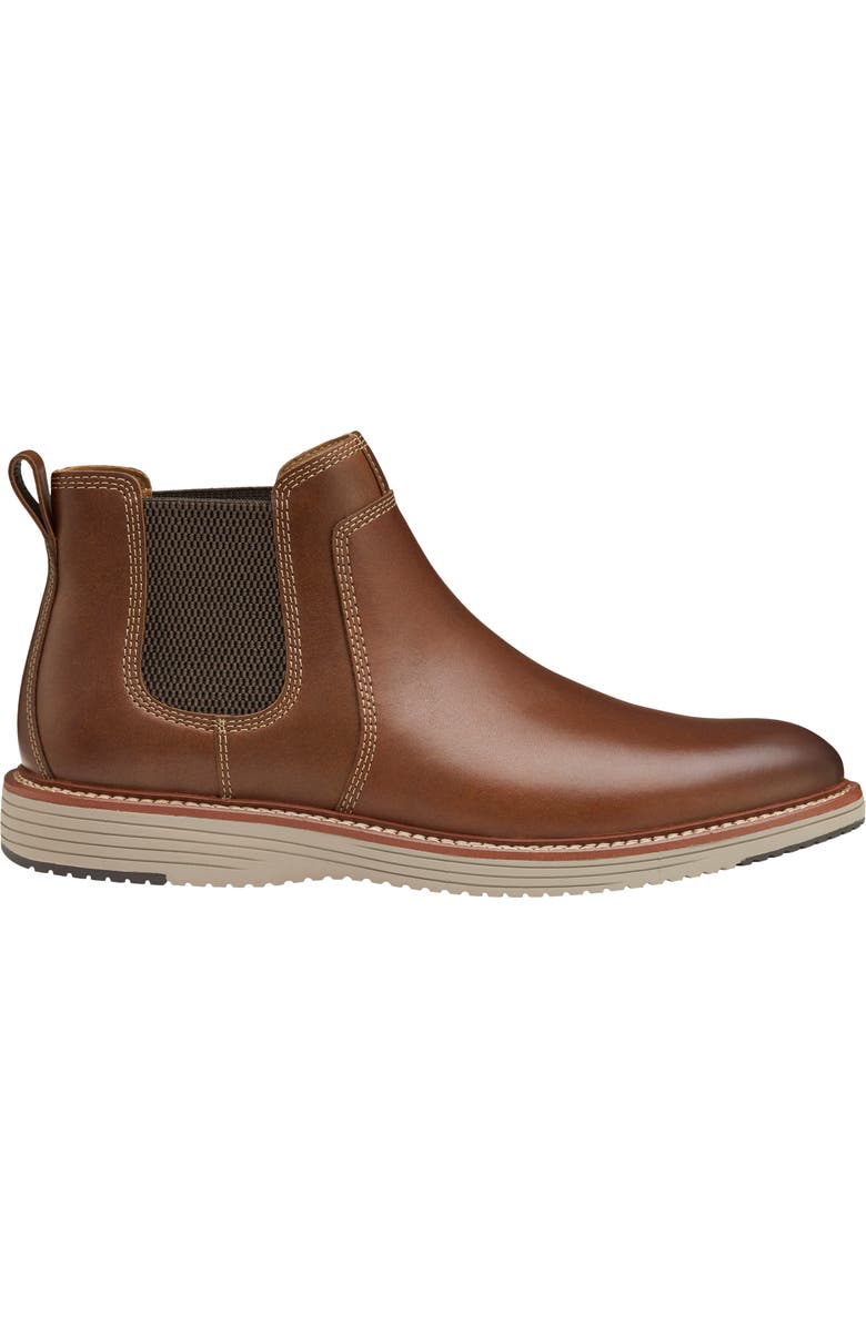 Johnston & Murphy Upton Chelsea Boot, Alternate, color, Tan Full Grain
