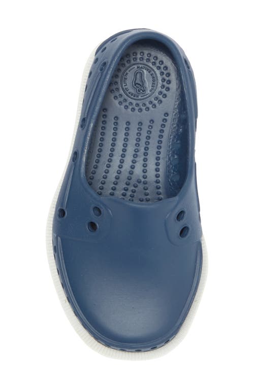 Native Shoes Kids' Howard Sugarlite Slip-on Sneaker In Frontier Blue/white/foxtail