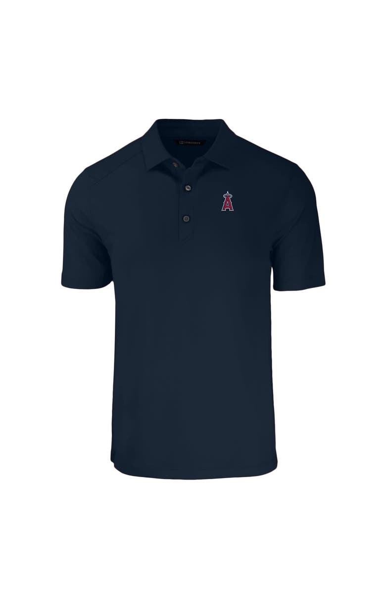 Cutter & Buck Men's Cutter & Buck Navy Los Angeles Angels Big & Tall Forge Eco Stretch Recycled Polo, Alternate, color, 