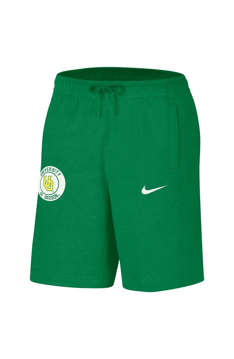 Nike Men's Nike Green Oregon Ducks Logo Shorts, Alternate, color, Green