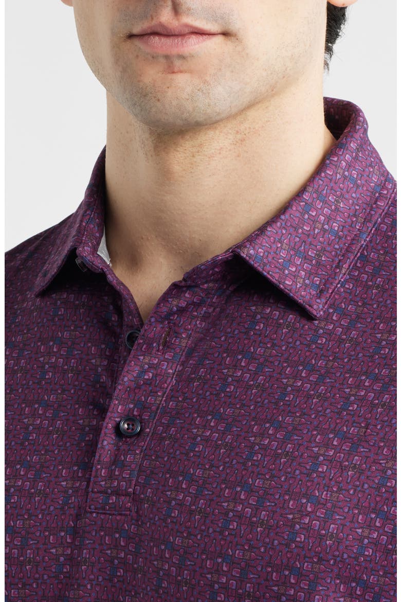 XC® Apex Performance Polo, Alternate, color, BURGUNDY VINO