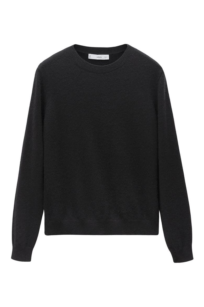Cashmere Sweater, Alternate, color, BLACK