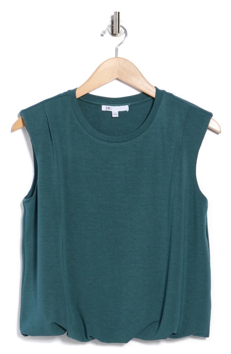 DR2 by Daniel Rainn Bubble Hem Muscle Tank, Alternate, color, Light Inkwell