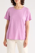 Eileen Fisher Crewneck Short Sleeve Organic Cotton T-Shirt