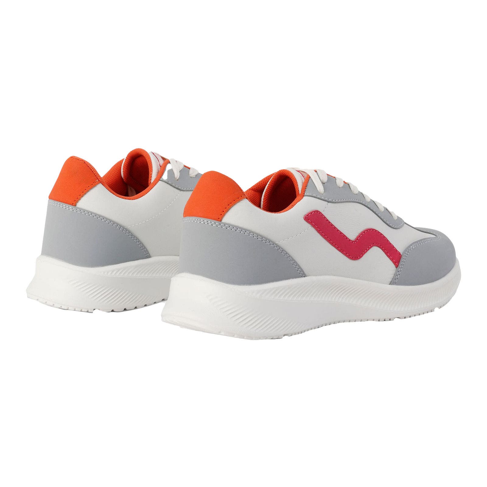 Marine Retro Sneakers, Alternate, color, Snow White and Pink Potion