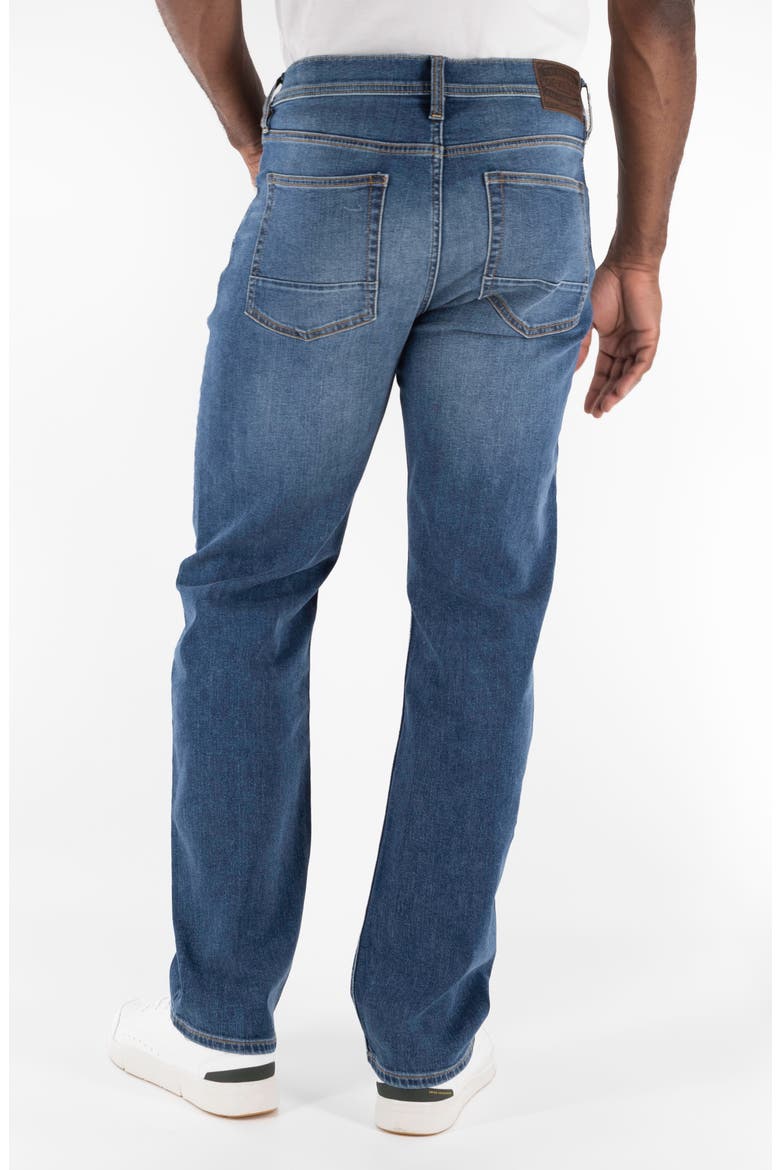 Relaxed Straight Leg Stretch Jeans (Nordstrom Exclusive), Alternate, color, BRYSON CITY