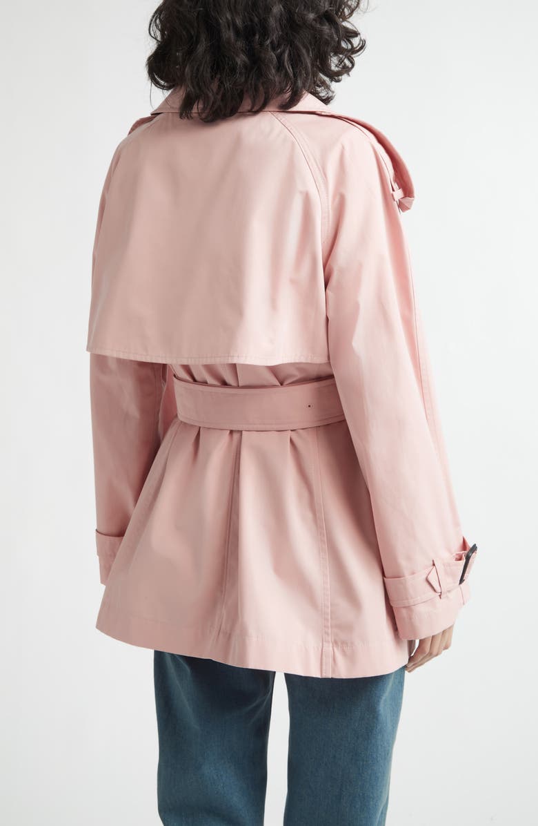 Burberry Fitzrovia Belted Trench Coat, Alternate, color, Begonia Pink Ww Pro