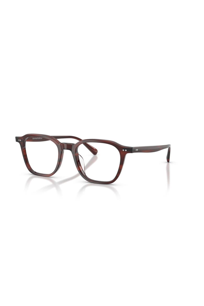 50mm Square optical glasses, Main, color, Brown