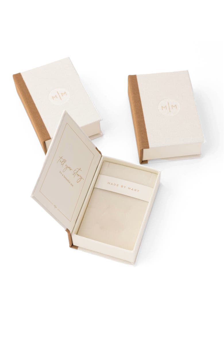 MADE BY MARY Cleo Stacking Ring, Alternate, color, Gold Filled