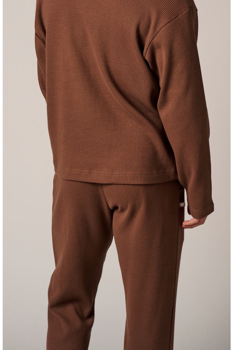 Cozy Cotton Sweatpants, Alternate, color, Hazelnut